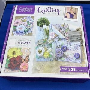 NEW Crafter’s Companion Quilling Flower Kit Card Making Kit #5 Birthday Floral